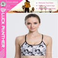 Customized Printed Cheerleading Supportive Padded Sports Bra